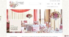 Desktop Screenshot of exceptionalbride.com